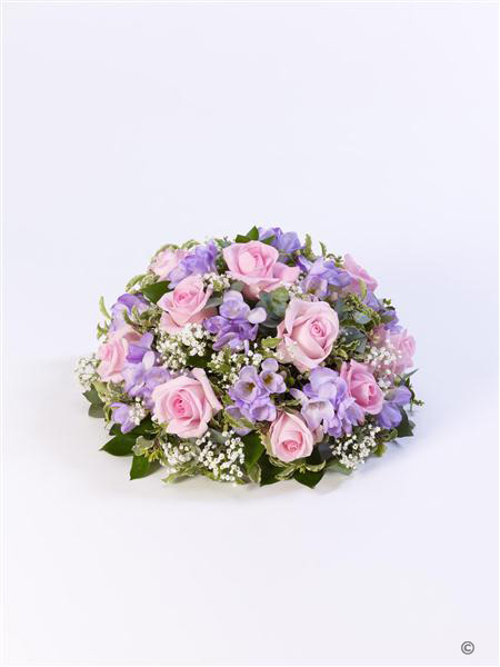 Extra Large Rose and Freesia Posy - Pink and Lilac ...